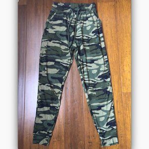 Camouflage Drawstring Jogger Pants